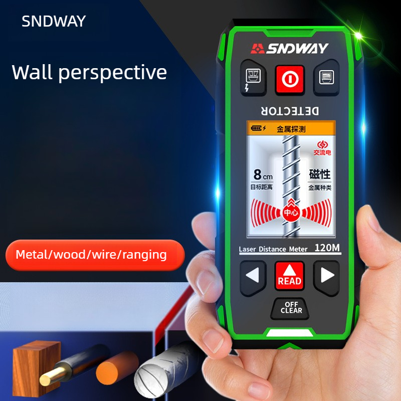 Water Leak Detector Wired - SNDWAY Multifunctionele wandscanner, zeer nauwkeurige detector