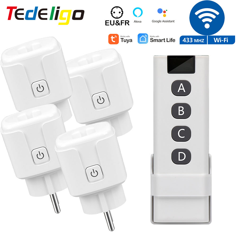 Home Automation Diy - 16A 3000W Tuya Smart Home Stekkerstopcontact