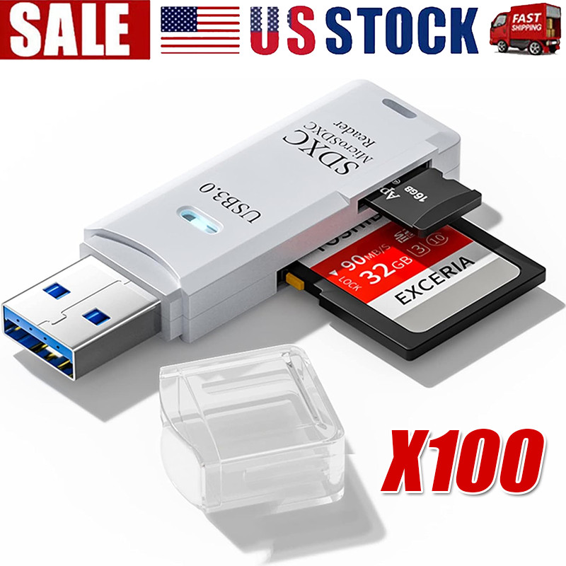 Home Assistant Sd - USB3.0 SD-kaartlezer voor pc, Micro SD-kaart