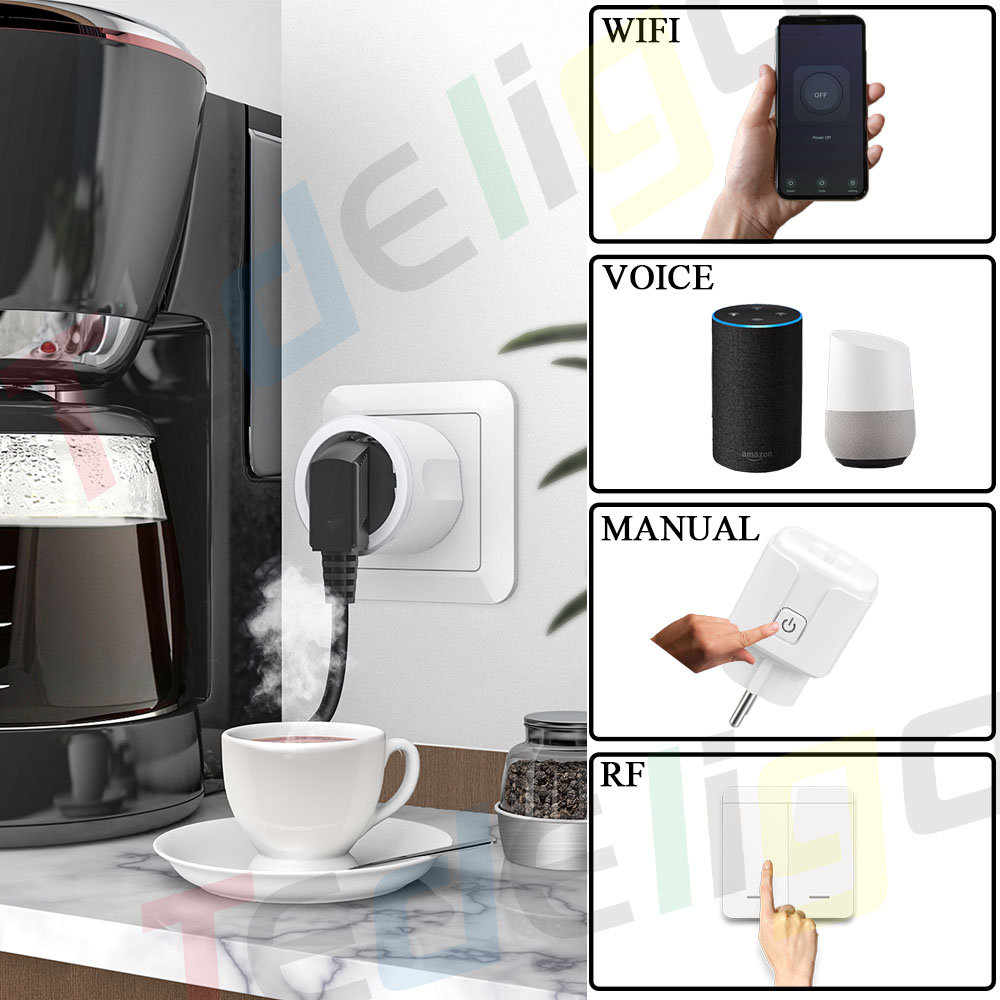 16A 3000W Tuya Smart Home Stek - Home Automation Diy recensie en prijs
