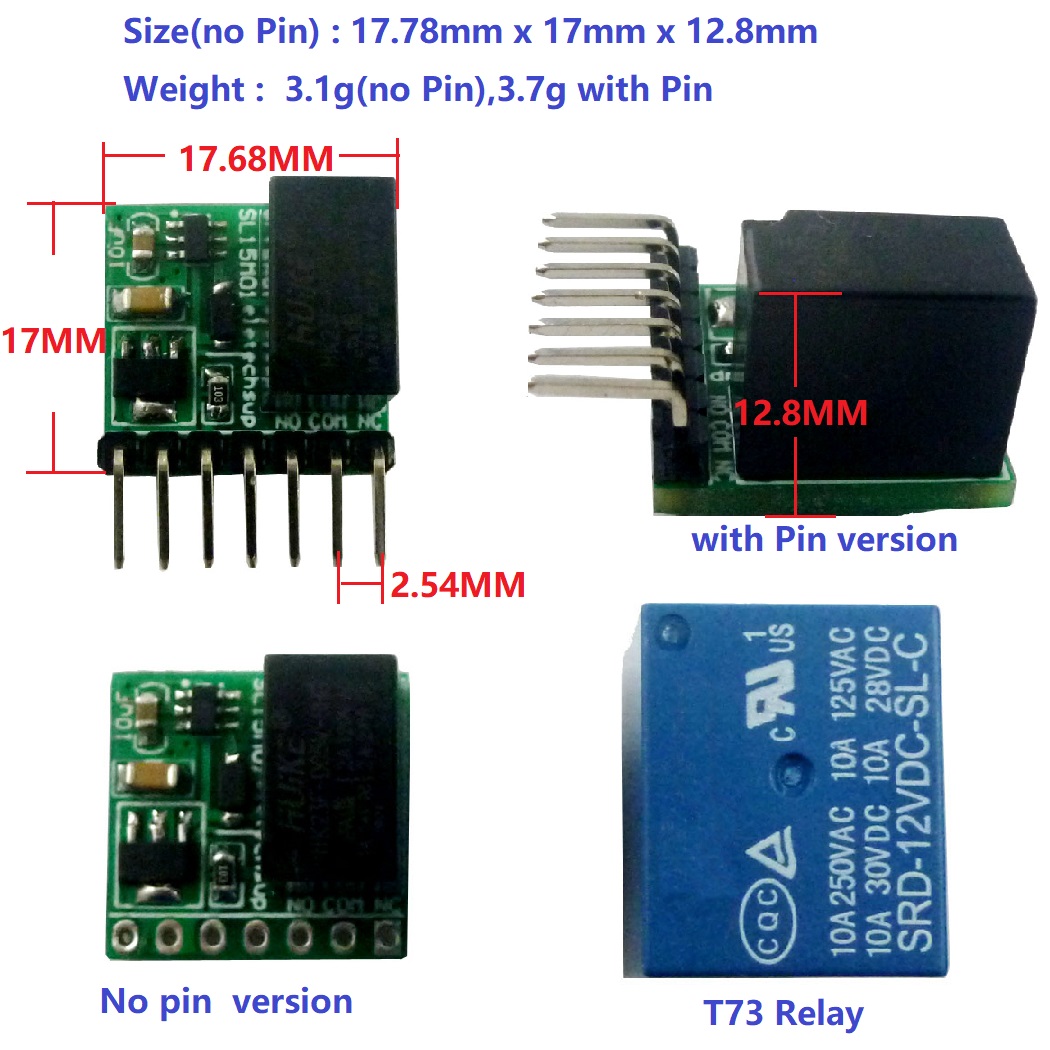 DC 9V 12V 24V 2A Mini Bistabie - Shelly Relay Module recensie en prijs