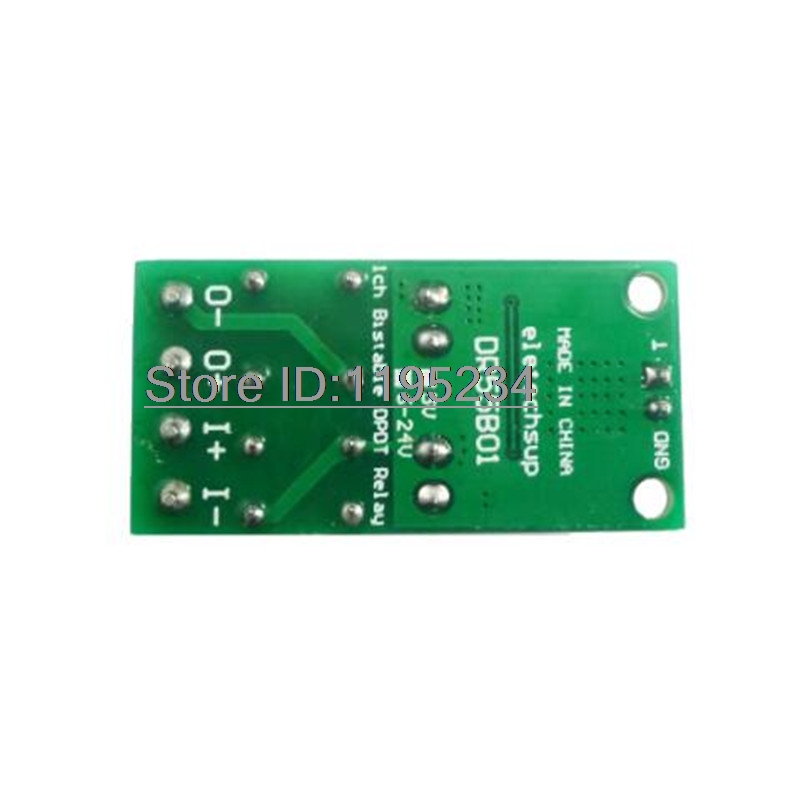 DR55B01 DC 5-24V 2A Bistabiele - Shelly Relay Module recensie en prijs