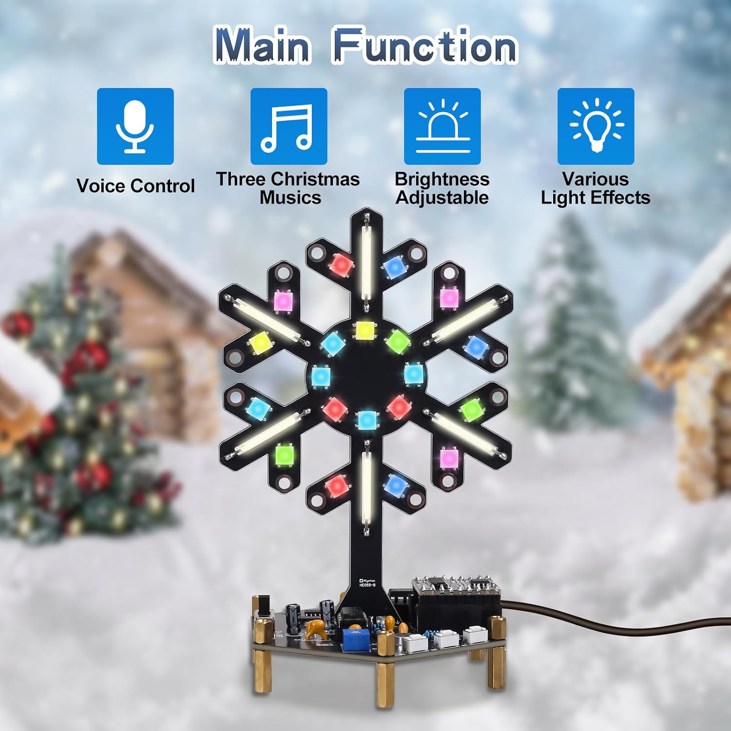 Spectrumlicht met stembedienin - Home Automation Diy recensie en prijs