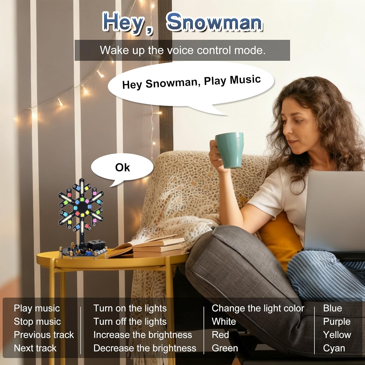 Spectrumlicht met stembedienin - Home Automation Diy recensie en prijs