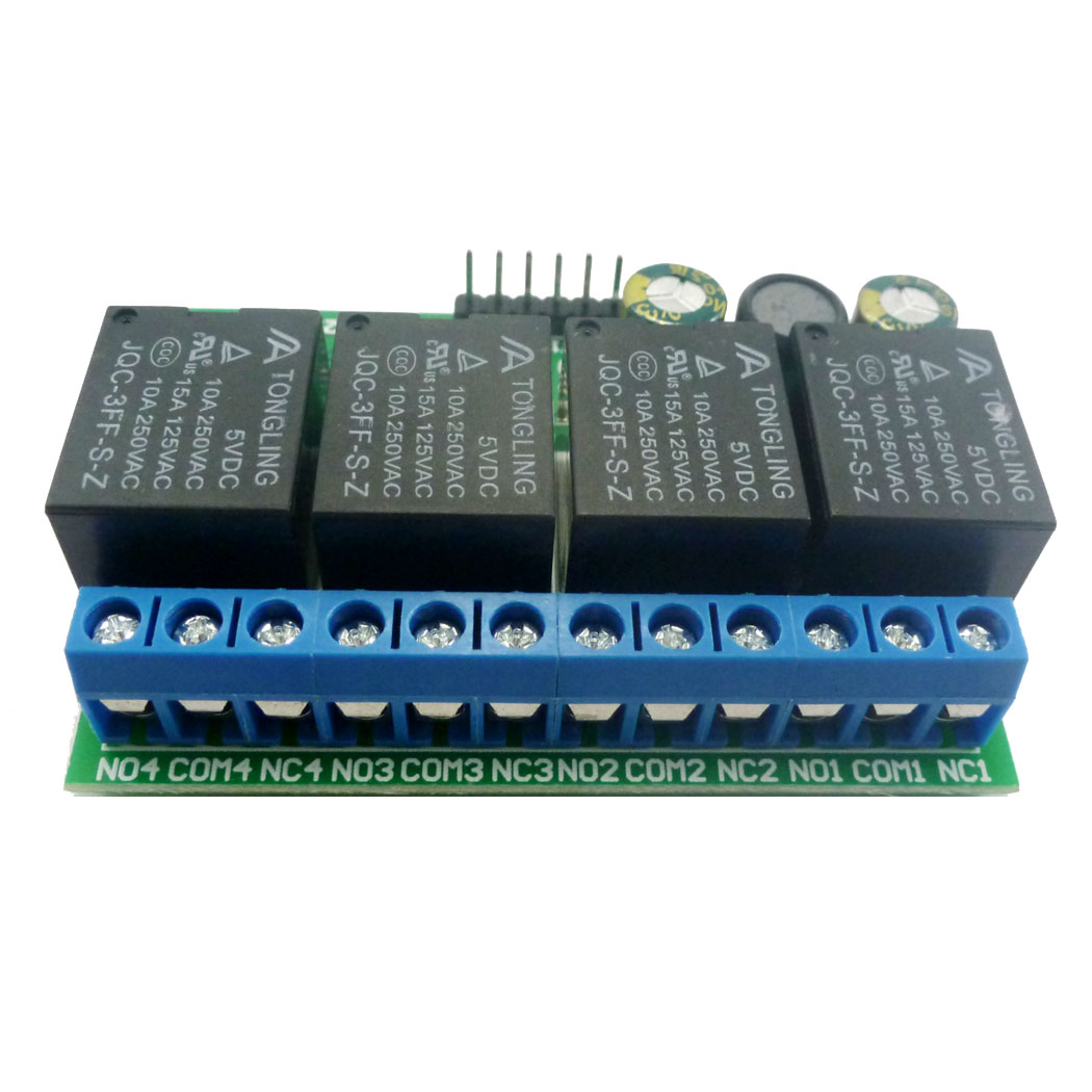 4ch DC 6 V-24 V Flip-Flop Latc - Shelly Relay Module recensie en prijs